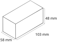 XXXL WÜRFEL 58x103x48 - 240G