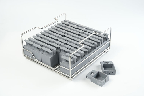 HE SPACE Eisformen – Große Würfel 55 mm + Rahmen